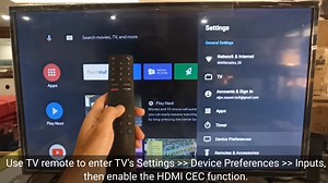 How to fix not pairing remote on Xiaomi TV Stick 4K ??? 1. Insert TV Stick into MiTV's HDMI port and power it on. 2. Use TV remote to enter TV's Settings >> Device Preferences >> Inputs, then enable the HDMI CEC function. 3. You can use the TV's remote to control TV Stick by HDMI CEC now. (TV Stick) Go to Settings >> Remotes and accessories, then pair your TV Stick remote. NOTE: It is recommended to factory reset your TV Stick. | Xiaomi Tech Support