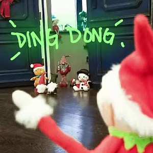 Live Message Elf Story, Day 11: So *this* is where that noise complaint came from. | Samsung