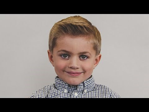 Boy's Haircut - How To Cut A Traditional Side Part Boy's Haircut