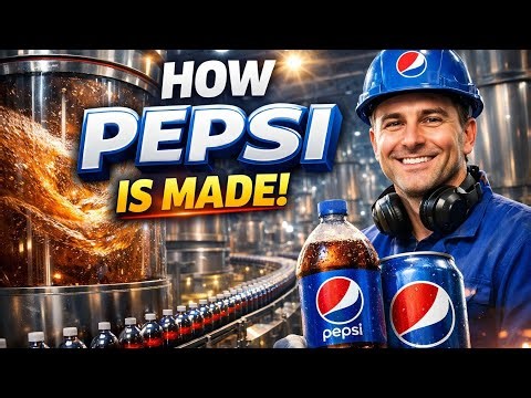 How Pepsi's Is Made Today: Inside the Modern Factory & Billion-Dollar Industry Secrets