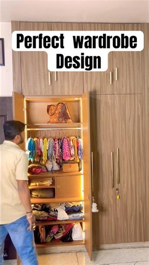 Perfect Wardrobe Design for Modern Bedroom #wardrobedesign