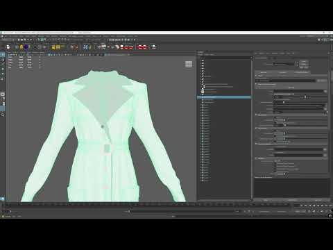 Carbon Tutorial - Maya - Advanced Garment Processor Setup
