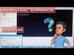 Como abrir la línea de comandos de Windows