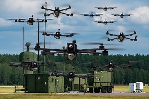 US Navy apparently gearing up to use drone swarms in the future