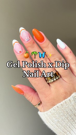Create Stunning Gel Nail Art on Dip Powder Manicure
