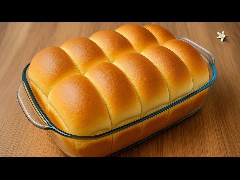 This Simple Trick Makes Super Soft Dough! Just Mix and Bake!