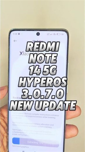 Redmi Note 14 5G HyperOS 3.0.7.0 New Update India #hyperos3 #shorts