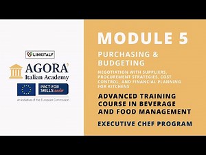 Module 5 – Purchasing & Budgeting