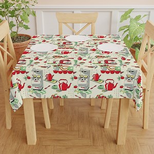 Vintage 1950 Style Kitchen Tablecloth - Etsy Canada