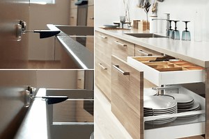 Drawer latch for IKEA Maximera internal drawers
