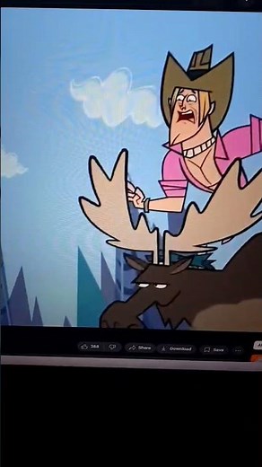 total drama island Geoff screaming slow motion