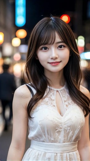 ドレスアップして夜のお出かけ #aibeauty #aiart #ai美女を動かしてみた #ワンピースコーデ #エレガントなスタイル #elegantlady #elegantdress