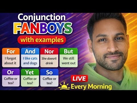 Conjunction FANBOYS in 5 Minutes (Live)