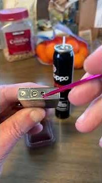 The Fix for Zippo Butane Lighters - #Shorts 68