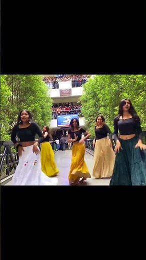 Ra ra rakkamma college dance performance 💛 #flashmob #viralvideos #dance