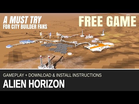 FREE GAME Alien Horizon - Survival city builder - MUST TRY