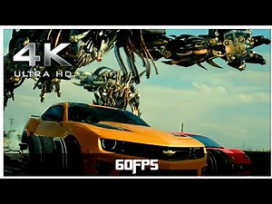 Transformers Dark Of The Moon: Freeway Chase (4K) 60fps