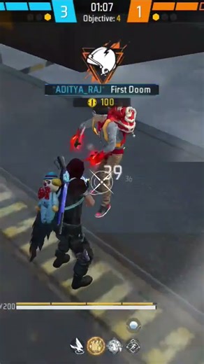 OP gameplay with M4A1 in the match | Must watch — Free Fire Max .