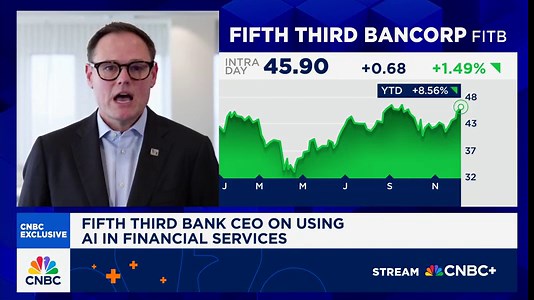 Fifth Third Bancorp CEO Tim Spence on new partnership with Brex