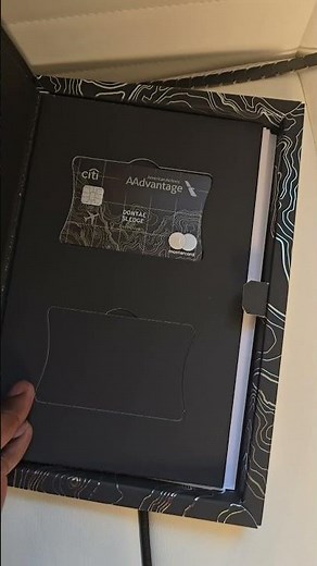 Unboxing the CITI AA EXECUTIVE Card. The Other BLACK CARD
