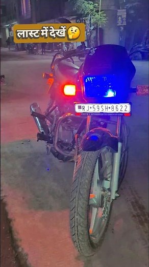 splendor bike indicator hazard flasher or led bulb installation #splendormodified #led #shots