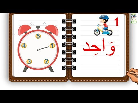 Arabic Numbers ( 1-5)الأعداد