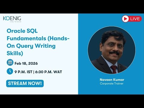 Oracle SQL Fundamentals (Hands-On Query Writing Skills)