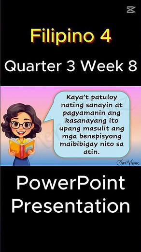 Filipino 4 Quarter 3 Week 8 - Pagtatayang Batay sa Pagganap Pagsulat ng Salaysay MATATAG PowerPoint