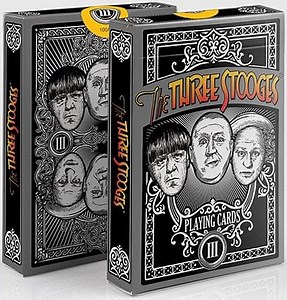 The Three Stooges Playing Cards