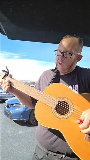 Fastball "The Way" on a classical guitar