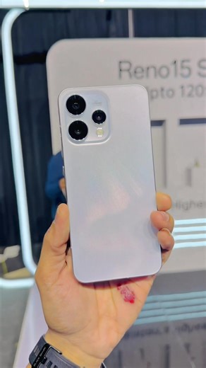 OPPO RENO 15 [5G]⚠️🤍 (12 12=24GB/256&512GB)‼️6500mAh🔋 120X Zoom📸👌🏻 #oppo #opporeno155g #Reno15Series #PkOppoReno155gkod @OPPO Pakistan