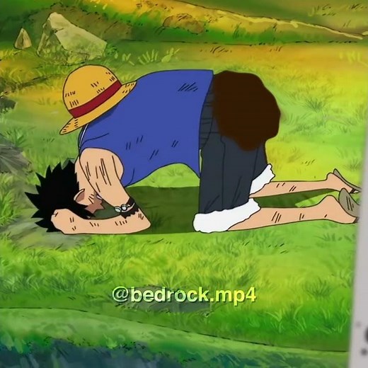 Luffy pooping his pants