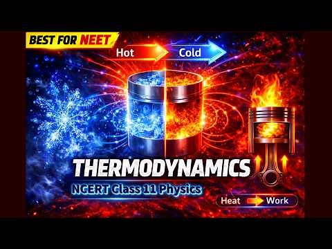 Thermodynamics in One Shot 🔥 | 3d Animated | NCERT Class 11 Physics | Best for NEET