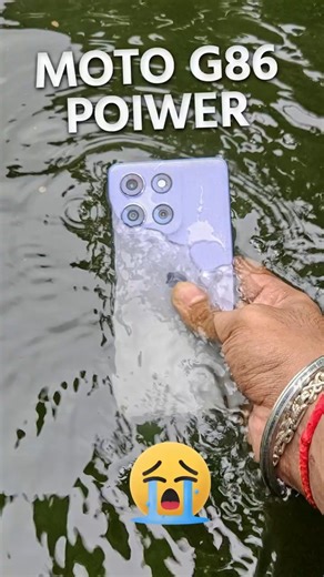 Moto G86 Power Water Test | Waterproof or Not? Real-Life Durability & Submersion Test