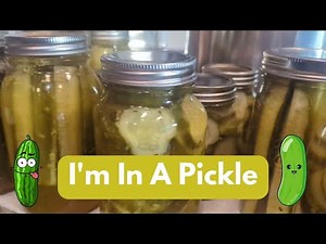 Canning Pickles | Dill Pickles | Water Bath Canning