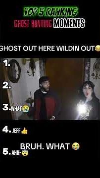 "Top 5 Ranking Ghost Hunting Moments" #funny #shorts