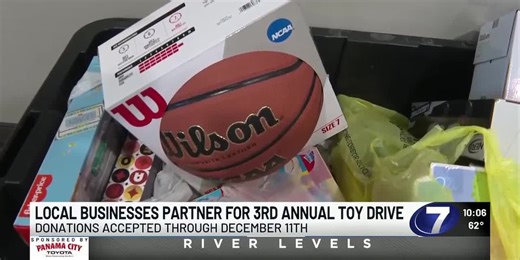 Local businesses team up for community-wide toy drive