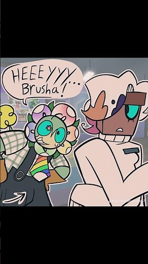 Brusha Paints Dandy's Petals For Him! 🖌️🌼 | Dandy's World Comic Dub | #dandysworld #comicdub