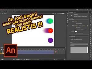 TUTORIAL ADOBE ANIMATE PEMULA - [ PART 1 ] Teknik Dasar Animasi 2D (Frame by Frame - Classic Tween)