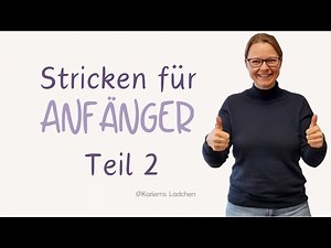 Stricken lernen für Anfänger: Video-Tutorial Anleitung lesen