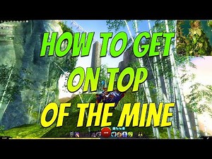 GW2 | How to get on top of the mine | Isle of Reflection Guild Hall