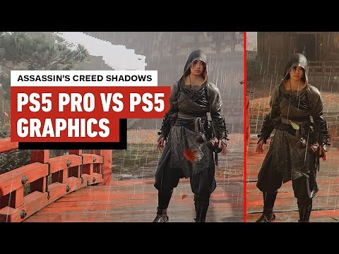 Assassin's Creed Shadows PS5 Pro vs PS5 Graphics Comparison