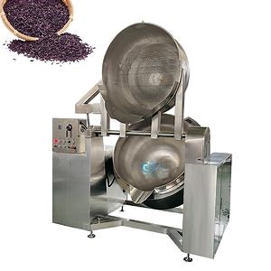 [Hot Item] Food Sauce Industrial Jacketed Cooking Kettle with Basket