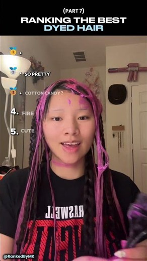 Ranking the best Dyed Hair Part 7!