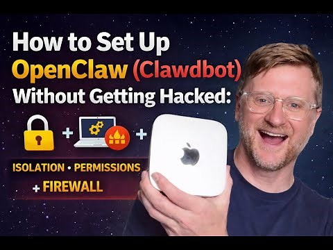 How to Set Up OpenClaw (Clawdbot) Without Getting Hacked: Isolation + Least Privilege + Firewall