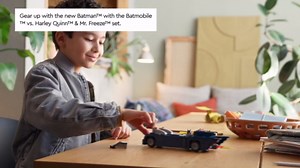 LEGO DC Batman : Batman with The Batmobile vs. Harley Quinn & Mr. Freeze Building Toy - Pretend Play Toy for Boys & Girls, Ages 8+ Years - Gift for Christmas - 76274