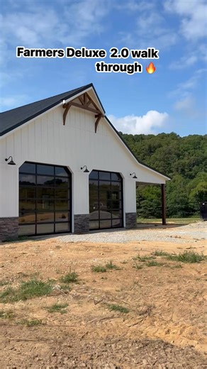 A beautiful barndominium installed in Nunnelly Tn. #barndominiumliving #garagegoals #outdoorliving #modernfarmhouse #newconstructionhomes #riversidecounty #OutdoorLivingGoals #newconstruction #nashvillerealestate #YouDreamWeBuild | Miller Construction