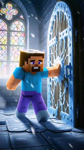❄️ The Frozen Church in Minecraft #shorts #minecraft #minecraftshorts #horror #gaming