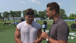 INTERVIEW: Malcolm Rodriguez is hungry for playing time in a competitive Lions linebacker room. We talked about his notoriety with fans screaming "Rodrigo!" at camp, ever since 'Hard Knocks,' and why he says covering David Montgomery and Jahmyr Gibbs comes with unique challenges | Brad Galli WXYZ