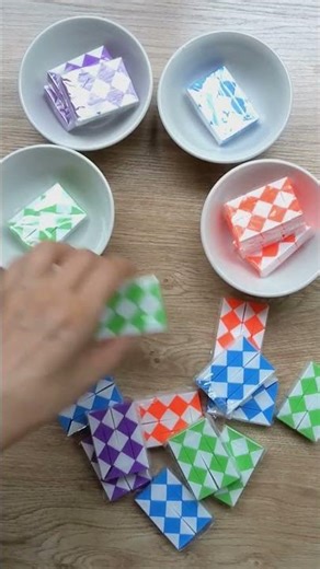 Sorting blocks by colour | Satisfying sorting